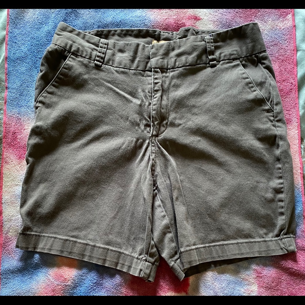 Grey cotton Hybrid shorts
